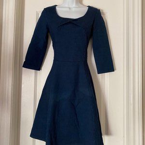 Elegant Le Chateau Dark Blue Dress